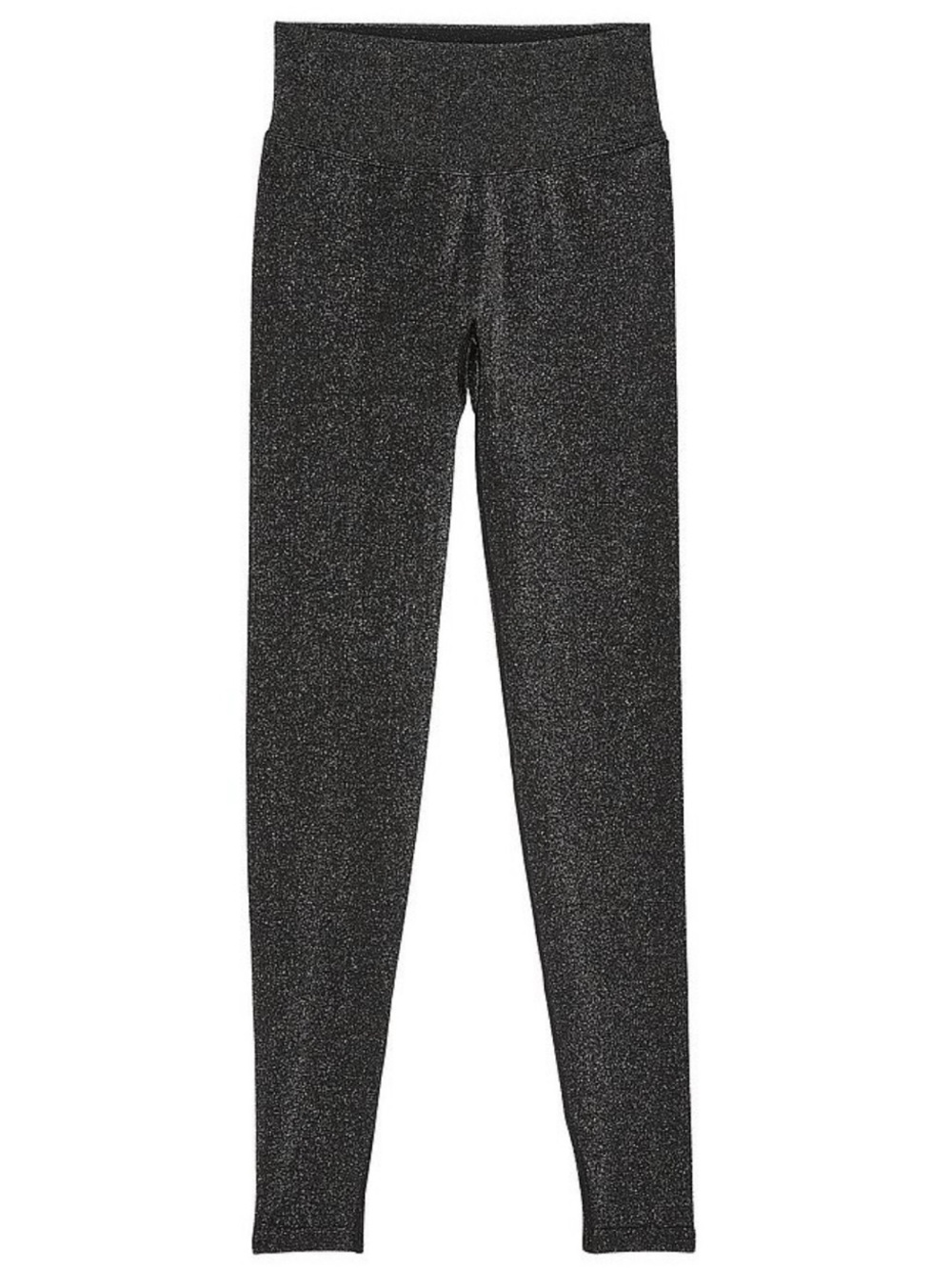 Victoria's Secret PINK high-waisted leggings black shimmer Large